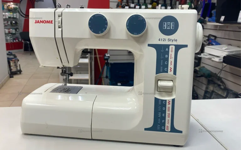 Швейная машина  JANOME 412i Style
