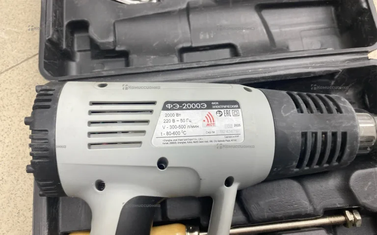 Строительный фен Интерскол ФЭ-2000Э