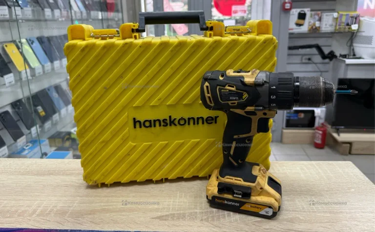 Шуруповерт Hanskonner HCD1865BL