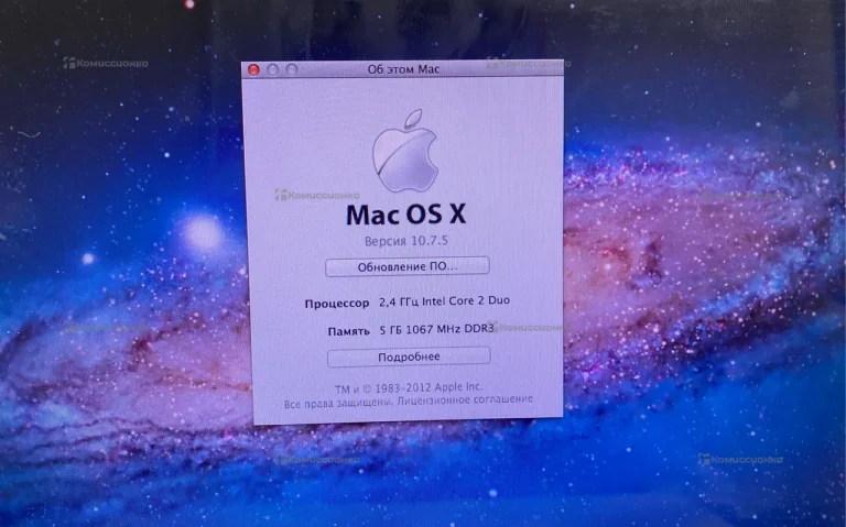 Ноутбук  мак