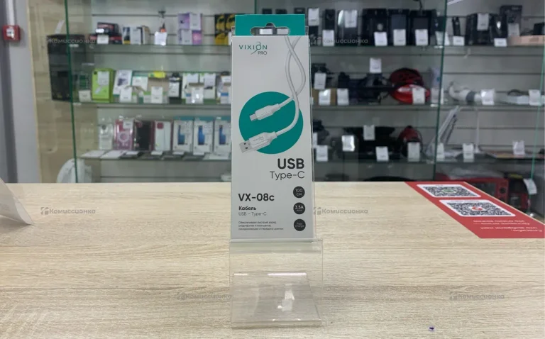 Кабель USB Vixion VX-08 T (Белый)