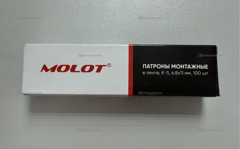 Патроны монтажные Molot K-5 6.8x11мм 100шт.