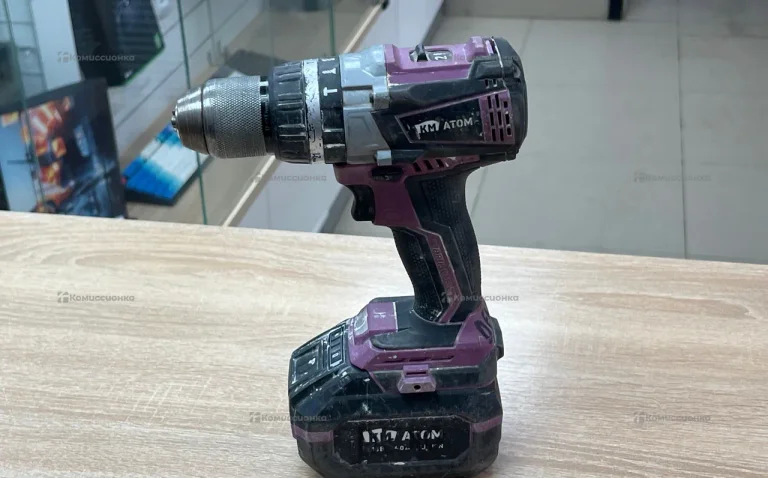 Шуруповерт ATOM CID-184BL