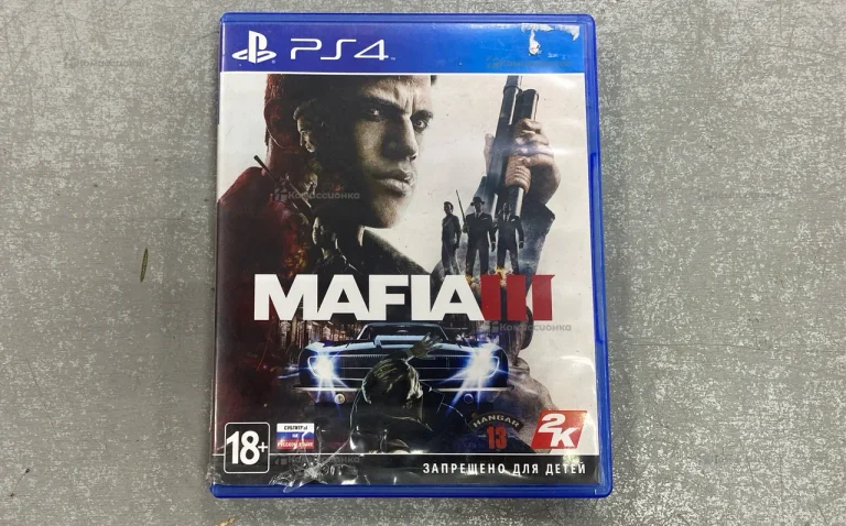 PS4 Дисk Mafia 3
