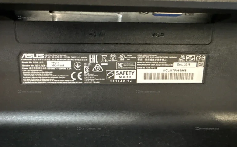 Монитор Asus VP247