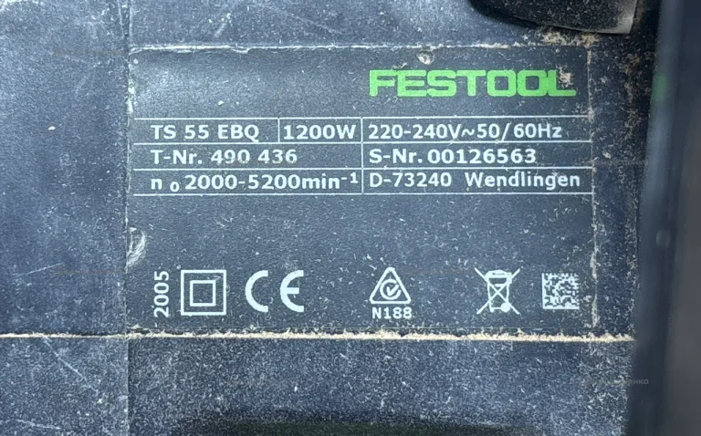 Циркулярная пила Festool TS 55 FEBQ-Plus