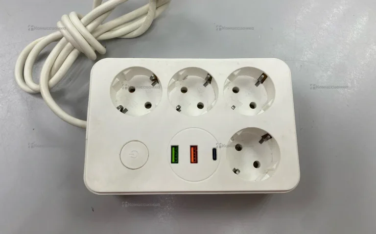 Удлинитель с выключателем 5 розеток 1,5м