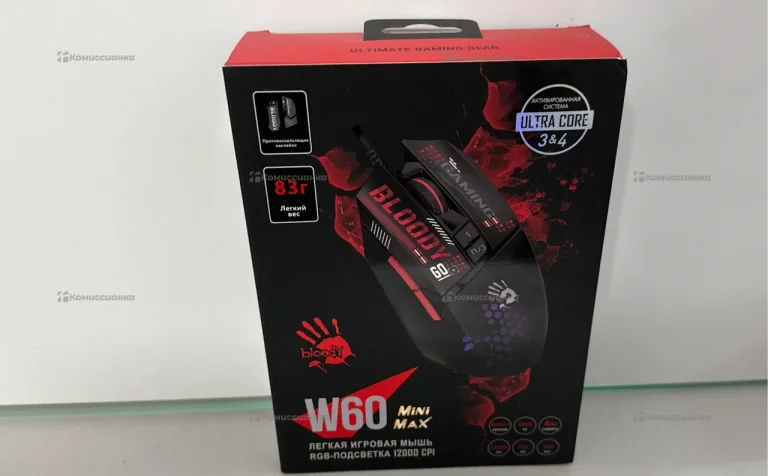 Мышь Bloody W60 Mini Max