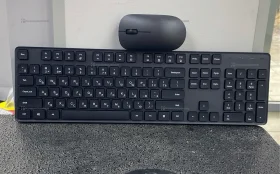 Купить Клавиатура и мышь Xiaomi Mi Wireless Keyboard and Mouse Combo ENG WXJS01YM Русские буквы (черный) б/у , в Магнитогорск Цена:1290рублей