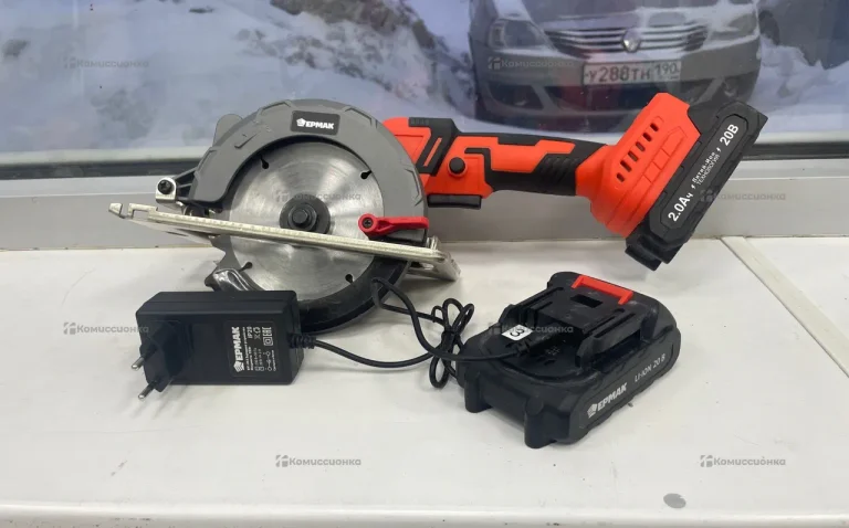 Циркулярная пила Ермак  аккумуляторная бесщеточая
