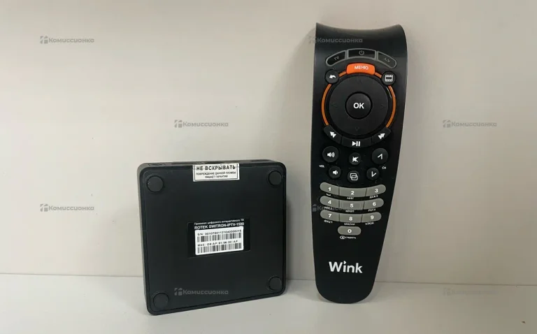 Цифровая ТВ приставка Ростелеком Wink SWITRON-IPTV