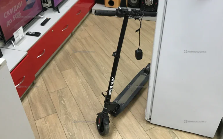 Электросамокат Hiper Slim чёрный