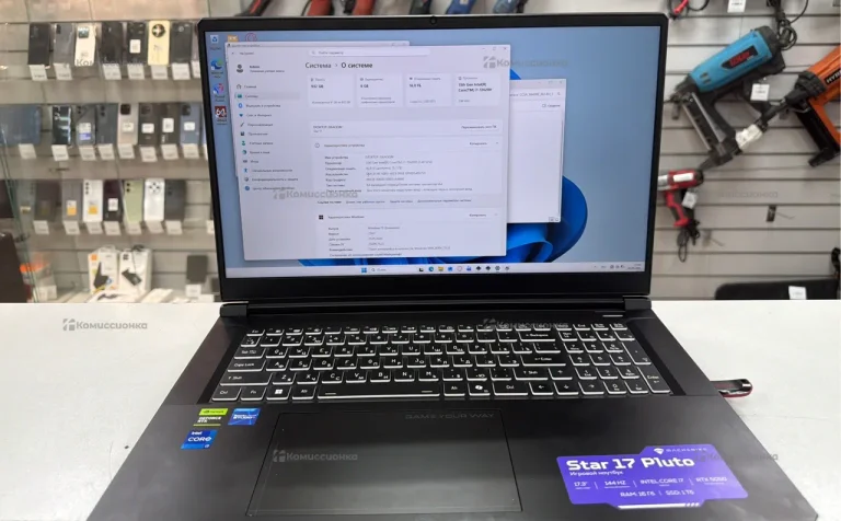 Ноутбук  игровой machenike star 17 Pluto