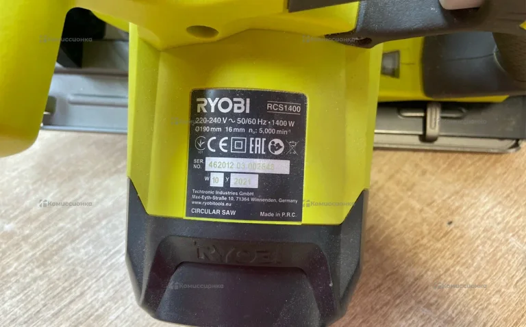 Циркулярная пила Ryobi RCS1400