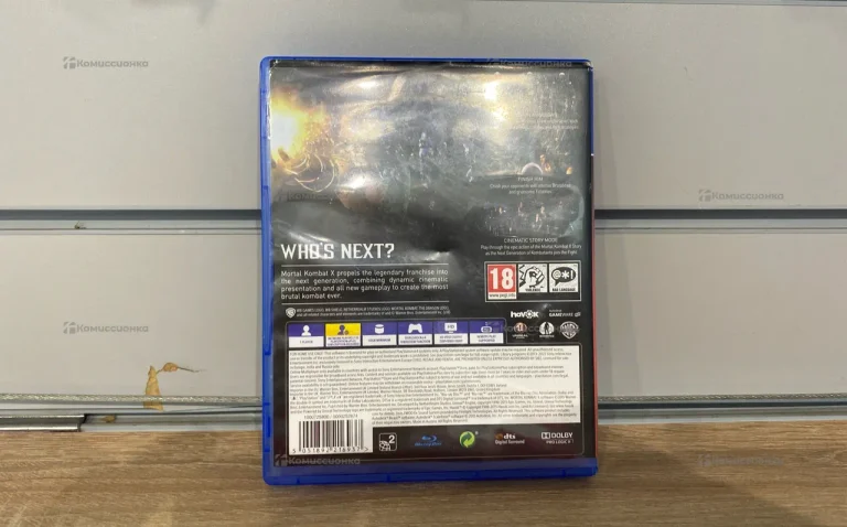 диск на ps 4 Mortel kombat x