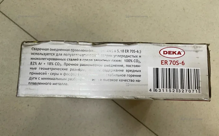 Сварочная проволока DEKA ER 70S-6 0.8 мм 5 кг