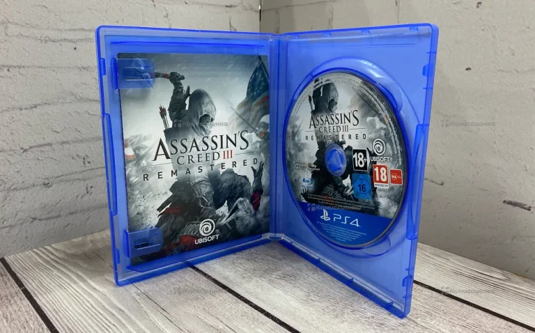 Диск ps 4 assassin’s creed 3