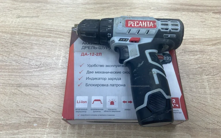 дрель-шуроповерт Ресанта ДА-12-2Л