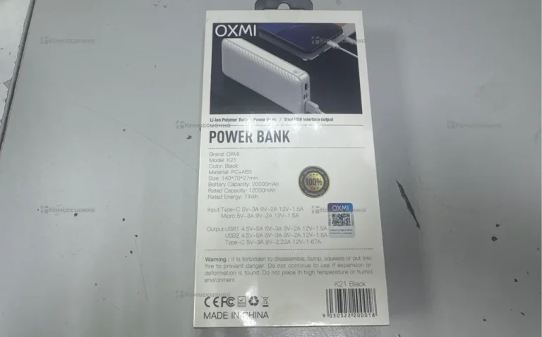 Power Bank  OXMI 20k k21