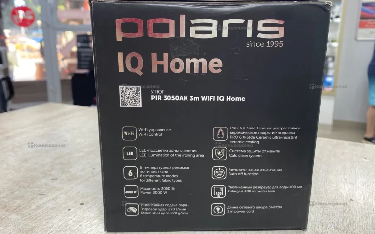 Утюг Polaris PIR 3050AK WiFi IQ Home