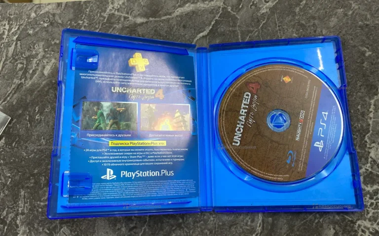 Sony PlayStation  Игра PS4 uncharted 4 путь вора
