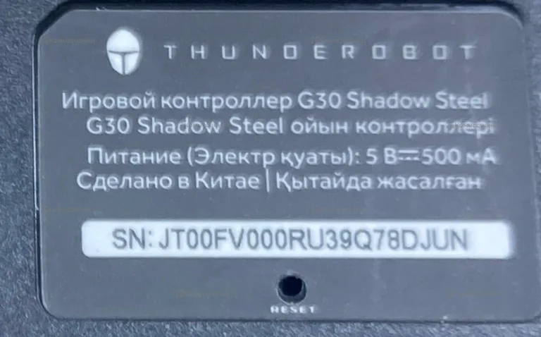 Джойстик Thunderobot G30 Shadow Steel