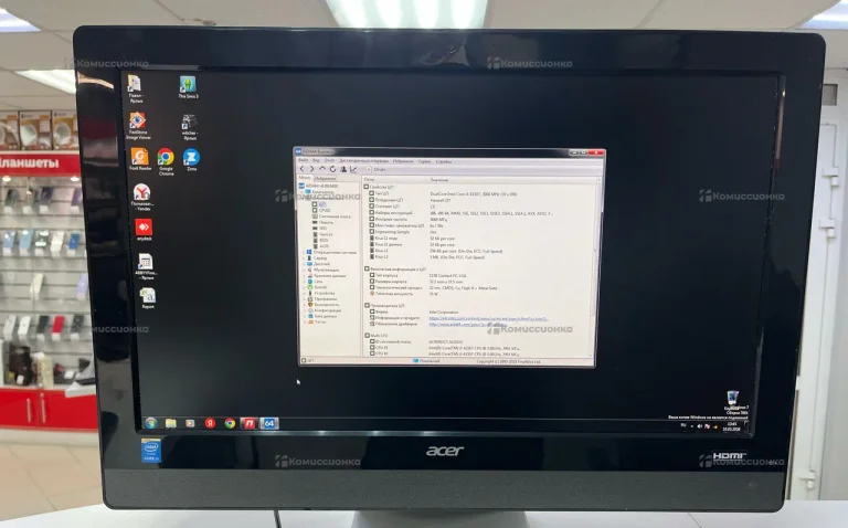 Моноблок  Acer Aspire z3-615 i3-4150T ddr3 8gb  HD