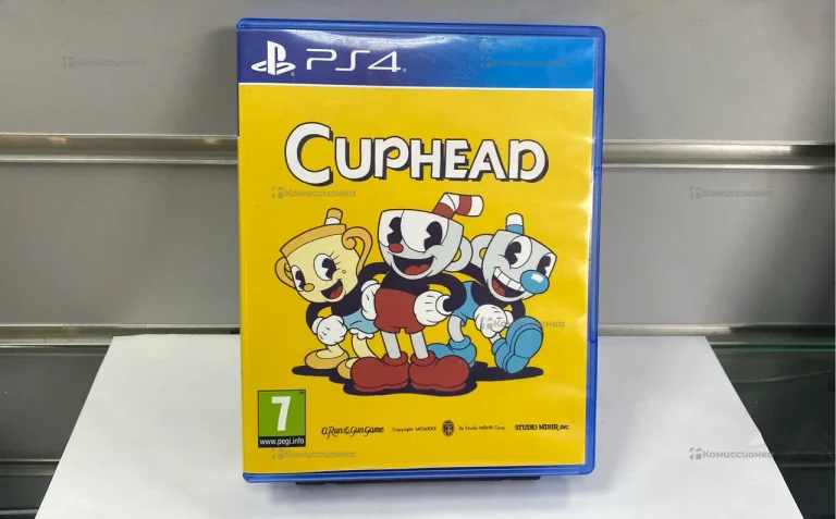диск ps4 Cuphead