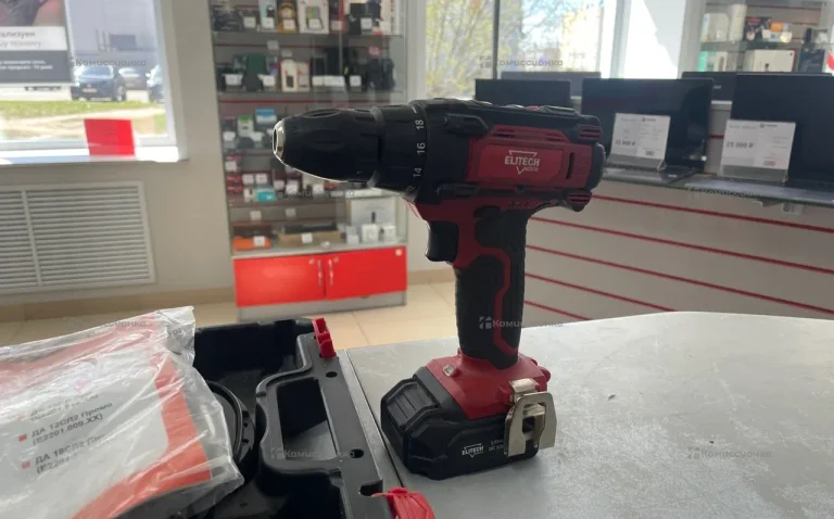 Шуруповерт Elitech ДА 12СЛ2