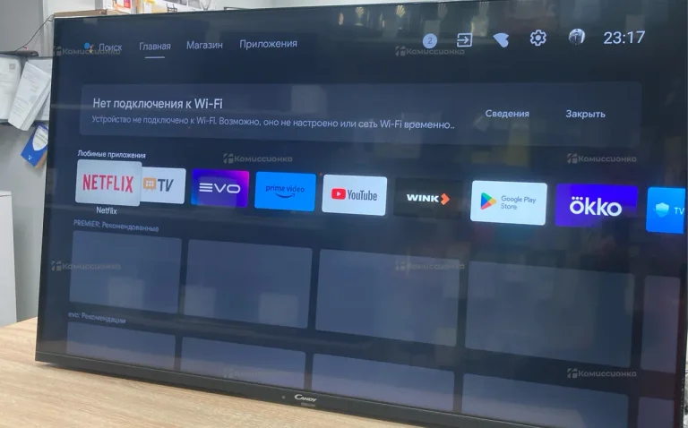 Телевизор candy Uno 43 UHD 4k