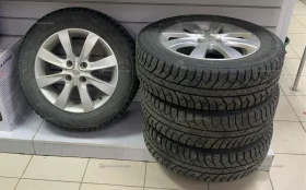 Купить Комплект шин+литые диски R15 Bridgestone Ice Crus б/у , в Набережные Челны Цена:23900рублей