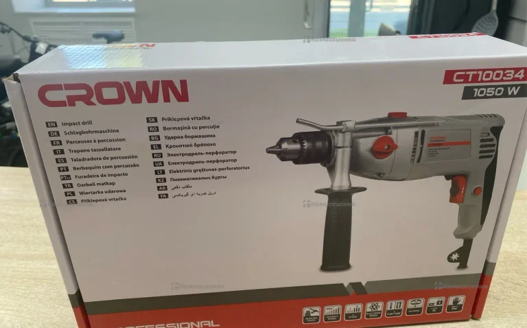 Ударная дрель CROWN CT10079