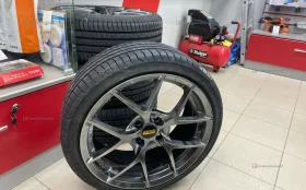 Купить Комплект резины Delinte r17 с дисками bbs forget б/у , в Саратов Цена:69900рублей