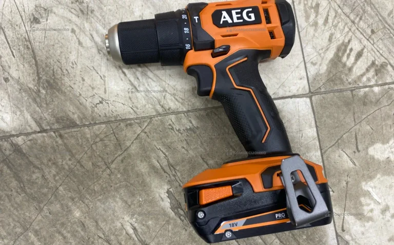 Дрель-шуруповерт AEG BSB18G4