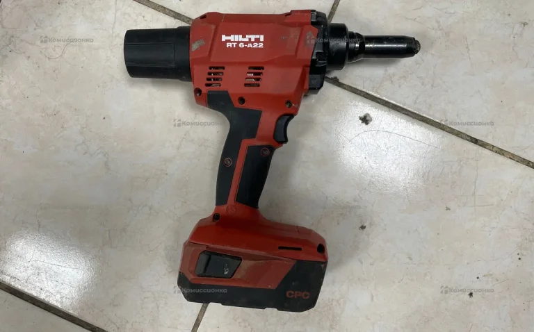 Аккумуляторный заклепочник Hilti RT 6-A22