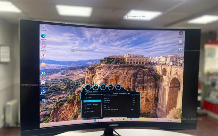 Монитор Samsung odyssey g5s27cg550ei