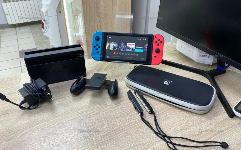Приставка Nintendo switch  шитая