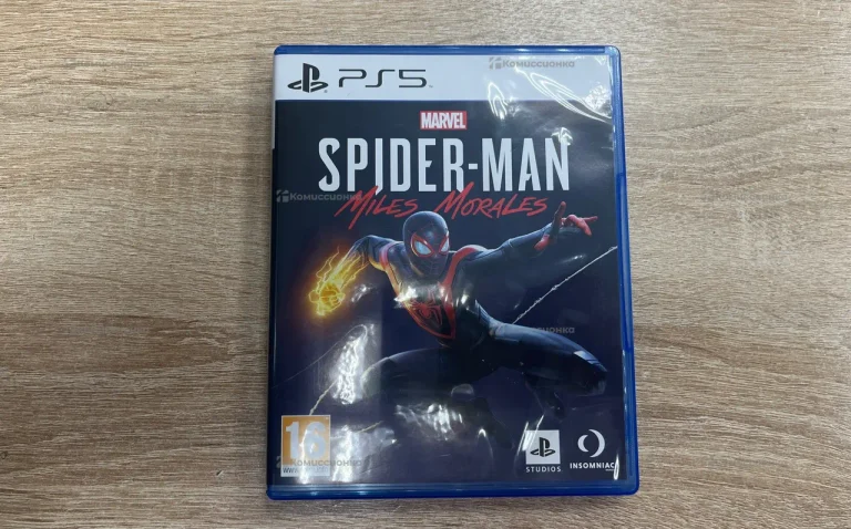 диск ps5 spider man miles Marsel’s
