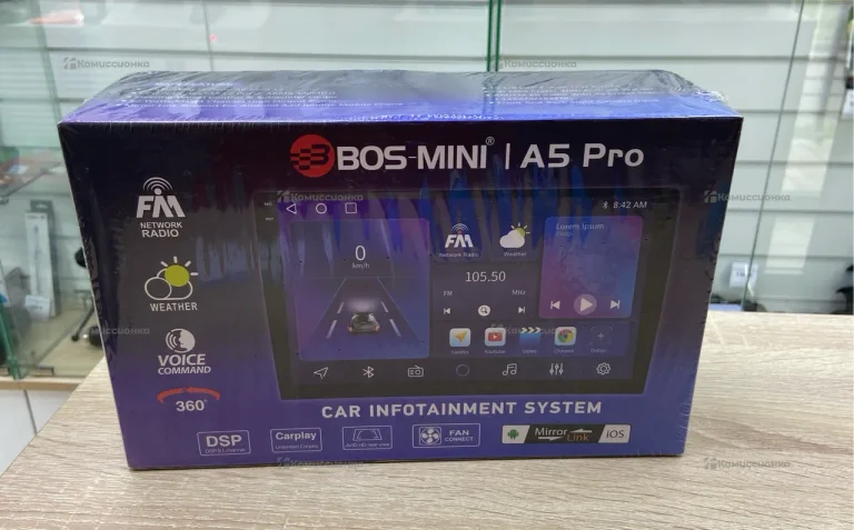 Автомагнитола  bos mini a5 pro