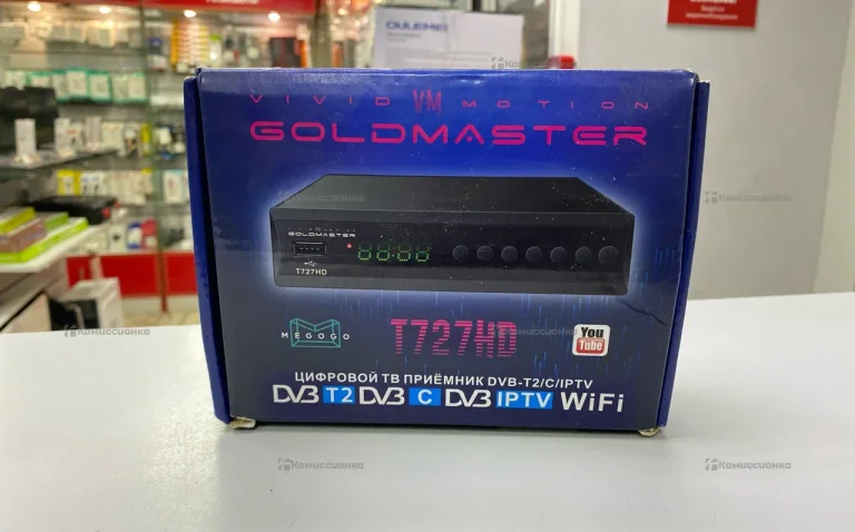 Цифровая ТВ приставка  Goldmaster t727hd