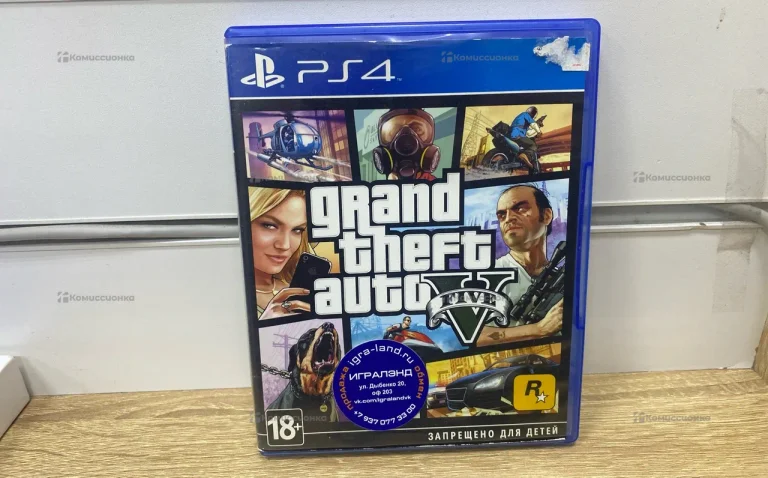 Игра Grand Theft Auto V (GTA 5) для PlayStation 4