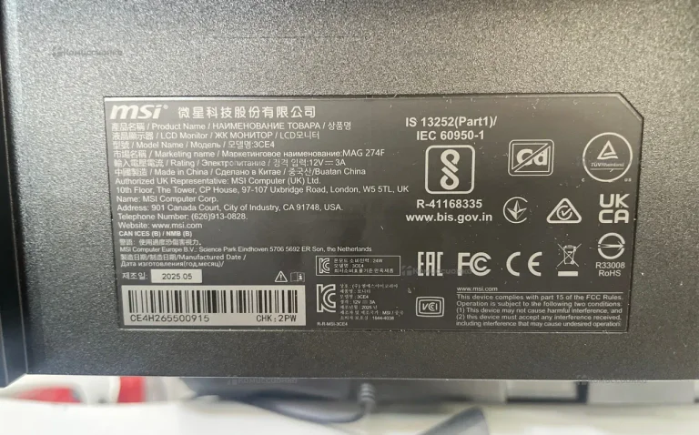 Монитор MSI g27c4 e3