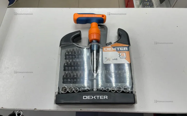 Набор инструментов Набор бит с отверткой dexter