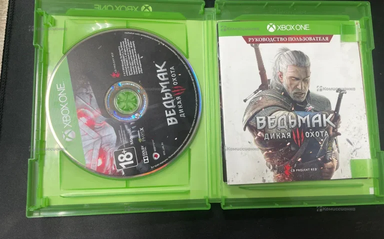 Xbox one диск ведьмак 3 дикая охота