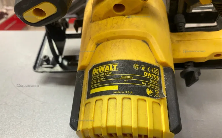 циркулярная пила dewalt dw706