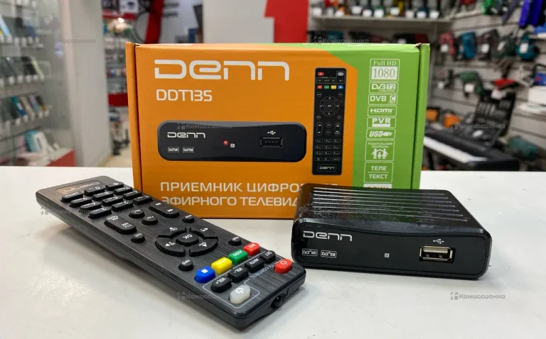 Цифровая ТВ приставка  DENN DDT135