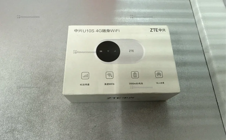 Карманный роутер zte u10s