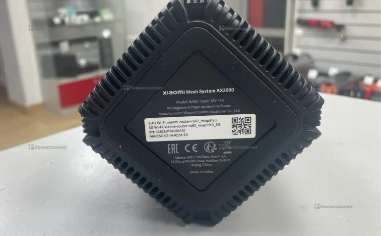 Роутер xiaomi mash system ax3000