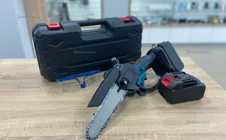 Пила аккумуляторная кейс + 2 АКБ