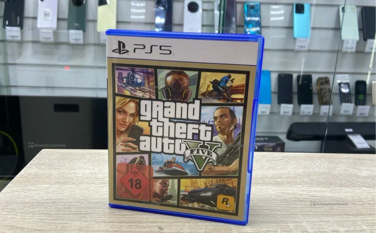 Диск ps5 gta5